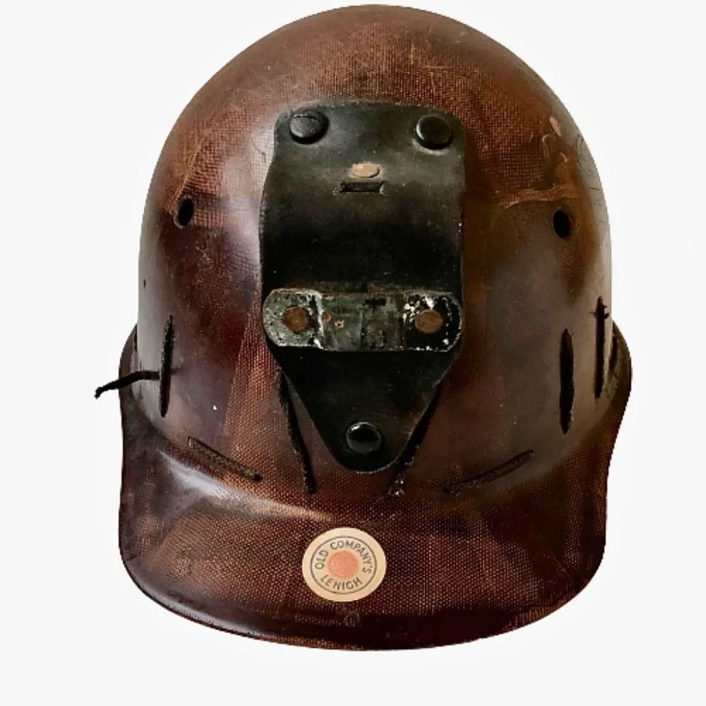 Vintage Coal Miners Helmet Anthracite Lehigh PA